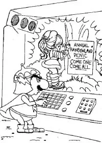 Fisă de colorat cu Rainbow brite de colorat p33