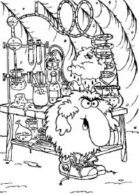 Fisă de colorat cu Rainbow brite de colorat p34