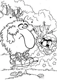 Fisă de colorat cu Rainbow brite de colorat p38