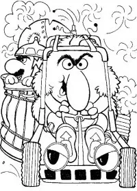 Fisă de colorat cu Rainbow brite de colorat p40