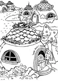 Fisă de colorat cu Rainbow brite de colorat p41