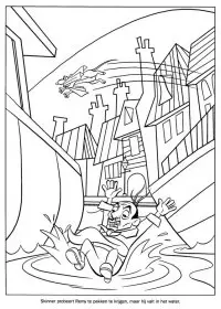 Fisă de colorat cu Ratatouille de colorat p22