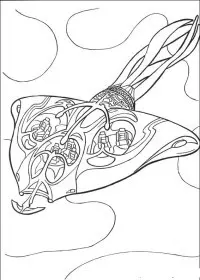 Fisă de colorat cu Razboiul stelelor de colorat p10