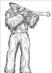 Fisă de colorat cu Razboiul stelelor de colorat p138