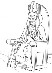 Fisă de colorat cu Razboiul stelelor de colorat p62