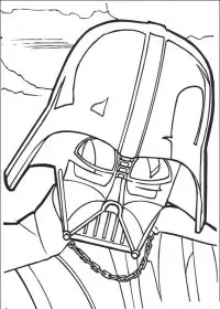 Fisă de colorat cu Razboiul stelelor de colorat p97