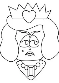 Fisă de colorat cu Regi medievali de colorat p08