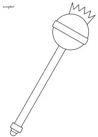 Fisă de colorat cu Regi medievali de colorat p16