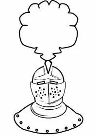 Fisă de colorat cu Regi medievali de colorat p31