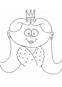 Fisă de colorat cu Regi medievali de colorat p43