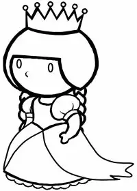 Fisă de colorat cu Regi medievali de colorat p44