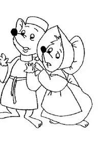 Fisă de colorat cu Robin hood de colorat p02