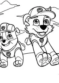 Patrula Cățelușilor de colorat p10