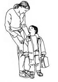 Fisă de colorat cu Scoala de colorat p41