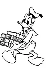 Fisă de colorat cu Scoala de colorat p46