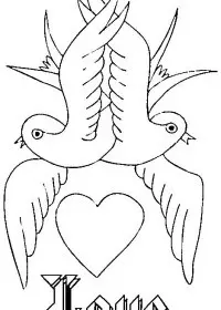 Fisă de colorat cu Sfantul valentin de colorat p12