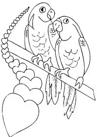 Fisă de colorat cu Sfantul valentin de colorat p15