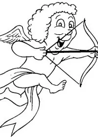 Fisă de colorat cu Sfantul valentin de colorat p23