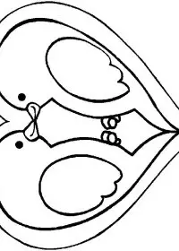 Fisă de colorat cu Sfantul valentin de colorat p34