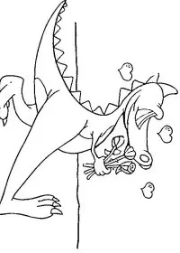 Fisă de colorat cu Sfantul valentin de colorat p40