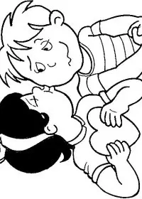 Fisă de colorat cu Sfantul valentin de colorat p43