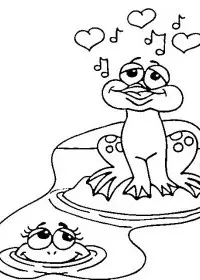 Fisă de colorat cu Sfantul valentin de colorat p46