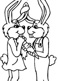 Fisă de colorat cu Sfantul valentin de colorat p49