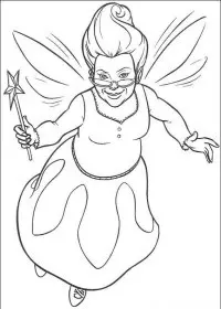 Fisă de colorat cu Shrek de colorat p111