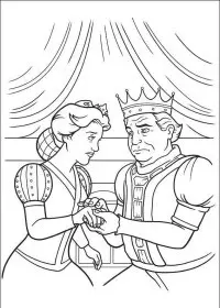 Fisă de colorat cu Shrek de colorat p66