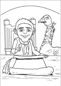 Fisă de colorat cu Shrek de colorat p70