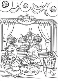 Fisă de colorat cu Shrek de colorat p79