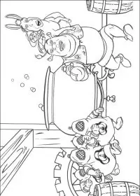 Fisă de colorat cu Shrek de colorat p94