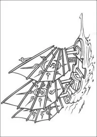 Fisă de colorat cu Sindbad de colorat p09