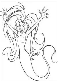 Fisă de colorat cu Sindbad de colorat p12