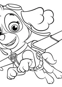 Patrula Cățelușilor de colorat p38