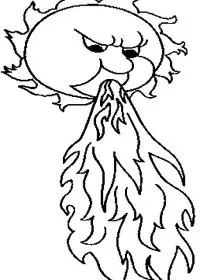 Fisă de colorat cu Soarele de colorat p33