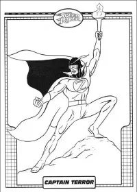 Fisă de colorat cu Speed racer de colorat p17