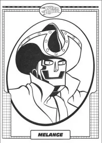 Fisă de colorat cu Speed racer de colorat p26