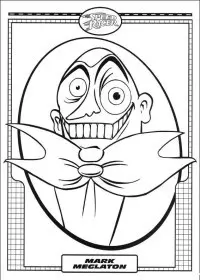 Fisă de colorat cu Speed racer de colorat p32