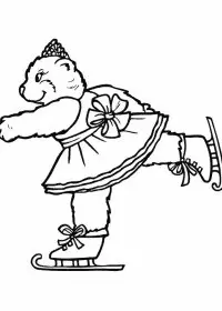 Fisă de colorat cu Sport de colorat p09