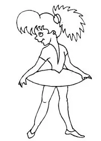 Fisă de colorat cu Sport de colorat p110