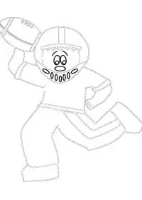 Fisă de colorat cu Sport de colorat p124