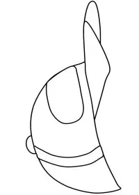 Fisă de colorat cu Sport de colorat p129