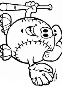 Fisă de colorat cu Sport de colorat p34