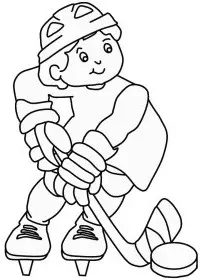 Fisă de colorat cu Sport de colorat p39