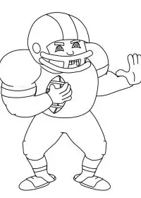 Fisă de colorat cu Sport de colorat p55