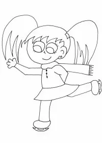 Fisă de colorat cu Sport de colorat p59