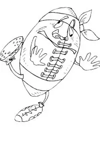 Fisă de colorat cu Sport de colorat p85