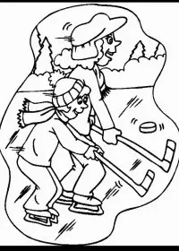 Fisă de colorat cu Sport de colorat p87