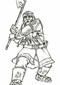 Fisă de colorat cu Stapanul inelelor de colorat p03